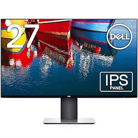 【中古】Dell U2719D 27インチ モニター (3年間無輝点交換保証/WQHD/IPS非光沢/DP,HDMI/縦横回転,高さ調整/Rec.709 99%)