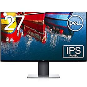 【中古】Dell U2719D 27インチ モニター (3年間無輝点交換保証/WQHD/IPS非光沢/DP,HDMI/縦横回転,高さ調整/Rec.709 99%)