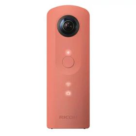 【中古】 RICOH 360度カメラ RICOH THETA SC (ピンク) 全天球カメラ 910741 (整備済み品)