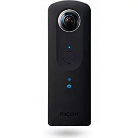【中古】【非常に良い】RICOH THETA S ブラック 360度全天球カメラ 360° Full HD 30fps フルハイビジョン動画 25分間連続撮影可能 精度の高い自然なスティッチング HDR