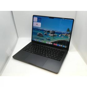 【中古】Apple MacBook Pro 14インチ M3 Pro(CPU:11C/GPU:14C) 18GB/512GB スペースブラック MRX33J/A (14インチ,M3,2023)【京都】保証期間1ヶ月【ランクB】