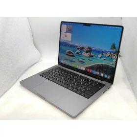 【中古】Apple MacBook Pro 14インチ M3(CPU:8C/GPU:10C) 8GB/512GB スペースグレイ MTL73J/A (14インチ,M3,2023)【浜松駅前】保証期間1ヶ月【ランクA】