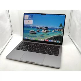 【中古】Apple MacBook Pro 14インチ M3(CPU:8C/GPU:10C) 8GB/1TB スペースグレイ MTL83J/A (14インチ,M3,2023)【仙台イービーンズ】保証期間1ヶ月【ランクC】