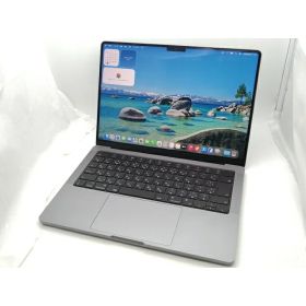 【中古】Apple MacBook Pro 14インチ M3(CPU:8C/GPU:10C) 8GB/512GB スペースグレイ MTL73J/A (14インチ,M3,2023)【大須2】保証期間1ヶ月【ランクB】