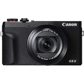 【中古】Canon コンパクトデジタルカメラ PowerShot G5 X Mark II ブラック 1.0型センサー/F1.8レンズ/光学5倍ズーム PSG5XMARKII