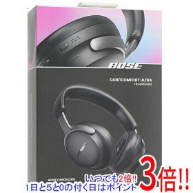 【中古】BOSE 完全ワイヤレスヘッドホン QuietComfort Ultra Headphones ブラック 未使用
