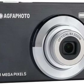 デジカメ AGFA アグファ 2100万画素 光学8倍ズーム搭載 100gの超軽量設計Realishot DC8300 BK ブラック