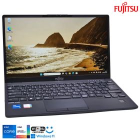 顔認証 Wi-Fi6E フルHD 富士通 LIFEBOOK U9312/K 第12世代 Core i5 1245U IrisXe メモリ16G M.2SSD256G Type-C Windows11【中古】
