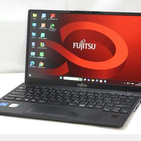 訳有 フルHD 13.3インチ Fujitsu LIFEBOOK U9312KX Windows11 10コア 卓越性能 第12世代Core i5-1235U 16GB 爆速NVMe式256GB-SSD カメラ 無線Wi-Fi6 Office付き Win11【中古ノートパソコン 中古パソコン 中古PC】送料無料 あす楽対応 即日発送（Windows10も対応可能 Win10）