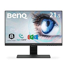 【中古】BenQ モニター ディスプレイ GW2283 (21.5インチ/フルHD/IPS/ウルトラスリムベゼル/輝度自動調整(B.I.)搭載/ブルーライト軽減/スピーカー付き)