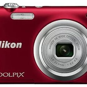 【中古】【1ヶ月保証】 ニコン Nikon デジタルカメラ COOLPIX A100 光学5倍 2005万画素 レッド A100RD