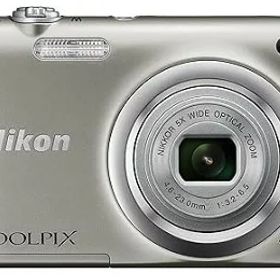 【中古】【1ヶ月保証】 ニコン Nikon デジタルカメラ COOLPIX A100 光学5倍 2005万画素 シルバー A100SL