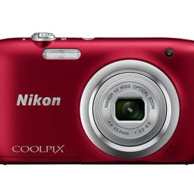 【中古】Nikon デジタルカメラ COOLPIX A100 光学5倍 2005万画素 レッド A100RD ミラーレス 一眼レフ デジタルカメラ 交換レンズ 中古