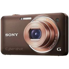 【中古】SONY デジタルカメラ Cyber-Shot(サイバーショット) WX5 (1220万画素CMOS/光学x5) ブラウン DSC-WX5/T