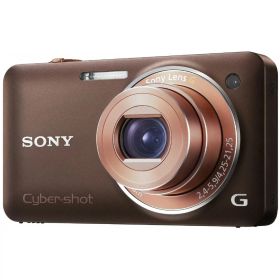 【中古】【非常に良い】SONY デジタルカメラ Cyber-Shot(サイバーショット) WX5 (1220万画素CMOS/光学x5) ブラウン DSC-WX5/T