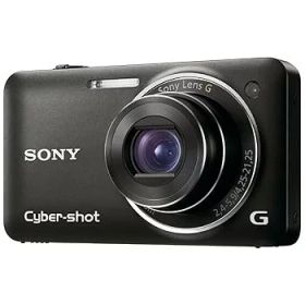 【中古】SONY デジタルカメラ Cyber-Shot(サイバーショット) WX5 (1220万画素CMOS/光学x5) ブラック DSC-WX5/B