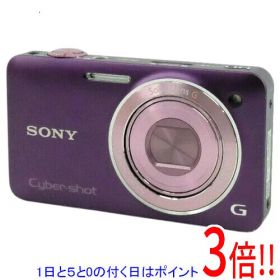 【1日と5.0のつく日、18日はポイント3倍！】【中古】SONY Cyber-shot DSC-WX5-V バイオレット/1220万画素 液晶画面いたみ