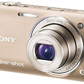 【中古】【39shop】ソニー★SONY デジタルカメラ Cybershot WX5 (1220万画素CMOS/光学x5) ゴールド DSC-WX5/N（良い）