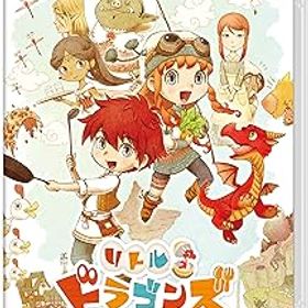 【中古】(非常に良い)リトルドラゴンズカフェ -ひみつの竜とふしぎな島- - Switch