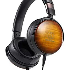 【中古】 audio technica オーディオテクニカ ポータブルヘッドホン ハイレゾ音源対応 ウッドハウジング ATH-WP900