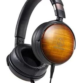 【中古】(非常に良い)オーディオテクニカ ATH-WP900 ヘッドホン 有線 密閉型 ハイレゾ音源対応 ウッドハウジング ヘッドホン 木製ハウジング