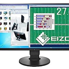 【中古】EIZO FlexScan 27.0インチ ディスプレイ モニター (WQHD/IPSパネル/ノングレア/ブラック/無輝点) EV2780-BK