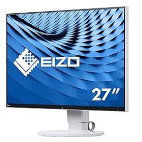 【中古】EIZO FlexScan 27.0インチ ディスプレイ モニター (WQHD／IPSパネル／ノングレア／ホワイト／無輝点) EV2780-WT