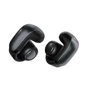 【中古】Bose Ultra Open Earbuds 空間オーディオ イヤホン オープンイヤー 完全 ワイヤレス Bluetooth接続 マイク付 最大7.5時間再生 防滴 ブラック