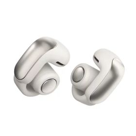【中古】「ほぼ新品」Bose Ultra Open Earbuds 完全ワイヤレス オープンイヤー イヤホン 空間オーディオ Bluetooth接続 マイク付 最大7.5時間再生 防滴 ホワイトスモーク