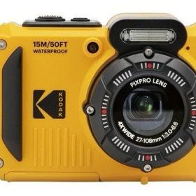 【送料無料】Kodak コダック デジタルカメラ 防水15m 耐衝撃2m PIXPRO WPZ2 イエロー【スーパーロジ】【あす楽対応】