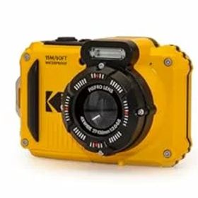 【中古】PIXPRO KODAK(コダック) コンパクトデジタルカメラ 防水 防塵 耐衝撃 CALSモード 1600万画素 光学4倍ズーム イエロー WPZ2-AMZ