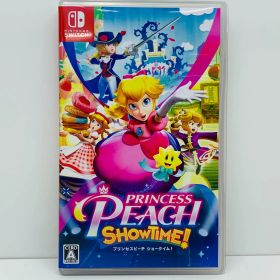 【中古】 ゲームソフト プリンセスピーチ Showtime！ Nintendo Switch アクション HAC-P-AMJJA【飾磨店】【代金引換不可・日時指定不可】【ネコポス発送】