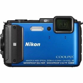 【中古】 ニコン Nikon デジタルカメラ COOLPIX AW130 ブルー 当店保証30日間 人気 ミラーレス 一眼レフ 交換レンズ カメラ