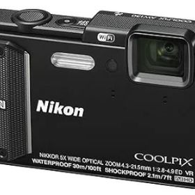 【中古】【1ヶ月保証】 ニコン Nikon デジタルカメラ COOLPIX AW130 ブラック BK