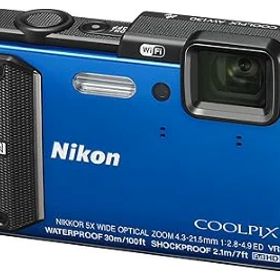 【中古】【1ヶ月保証】 ニコン Nikon デジタルカメラ COOLPIX AW130 ブルー