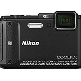 【中古】【非常に良い】Nikon デジタルカメラ COOLPIX AW130 ブラック BK