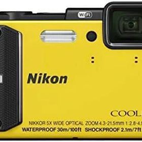【中古】Nikon デジタルカメラ COOLPIX AW130 イエロー YW当店保証30日間 人気モデル 高画質 売れ筋