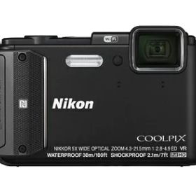【中古】 Nikon デジタルカメラ COOLPIX AW130 ブラック BK