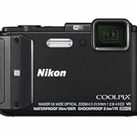 【中古】Nikon デジタルカメラ COOLPIX AW130 ブラック BK