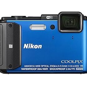 【中古】Nikon デジタルカメラ COOLPIX AW130 ブルー
