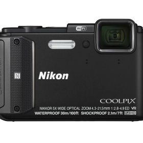 【中古】【非常に良い】Nikon デジタルカメラ COOLPIX AW130 ブラック BK