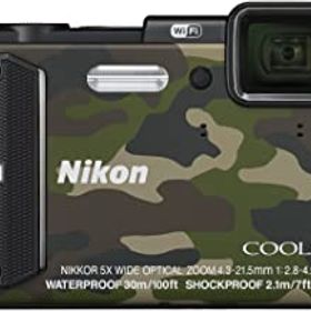 【中古】【39shop】Nikon★デジタルカメラ COOLPIX AW130 カムフラージュグリーン（良い）