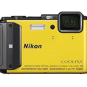 【中古】【39shop】Nikon★デジタルカメラ COOLPIX AW130 イエロー YW（非常に良い）