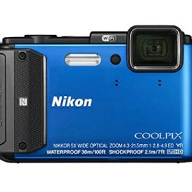 【中古】 Nikon デジタルカメラ COOLPIX AW130 ブルー