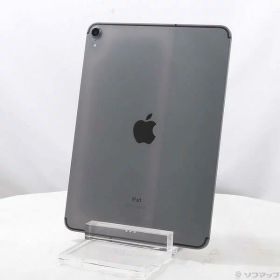 【中古】Apple(アップル) iPad Pro 11インチ 64GB スペースグレイ MU0M2J／A SoftBank 【262-ud】