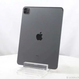 【中古】Apple(アップル) iPad Pro 11インチ 第3世代 128GB スペースグレイ MHQR3J／A Wi-Fi 【305-ud】