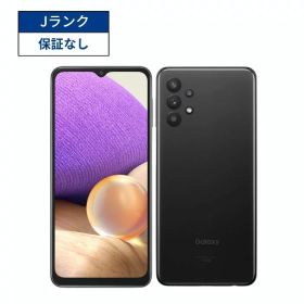 【中古】【訳あり】Samsung Galaxy A232 SCG08 au ブラック 32GB Androidスマホ 本体 CCコネクト