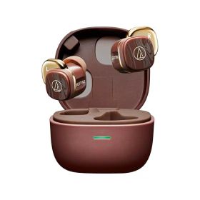 オーディオテクニカ ATH-SQ1TW2 BW ワイヤレスイヤホン Bluetooth マキアート模様 最大20時間再生 マルチポイント対応 小型軽量 アプリ対応 ヒアスルー 低遅延モード 急速充電 Qiワイヤレス充電対応 置き忘れアラート 防水 IP