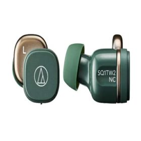 オーディオテクニカ audio-technica ATH-SQ1TW2NC-GR フォレストグリーン 完全ワイヤレスノイズキャンセリングイヤホン