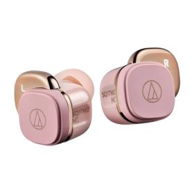 オーディオテクニカ 完全ワイヤレスイヤホン ATH-SQ1TW2NC PK ピンク